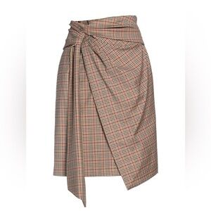 Dondup Draped Career Skirt Made in Italy IT 42 US 4-6 Like New  $350